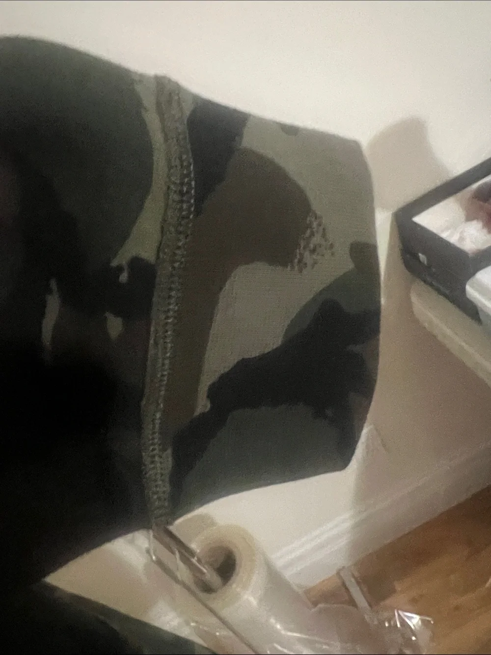 Polo by Ralph Lauren Olive & Black Camo Full Zip Sweatshirt Hoodie